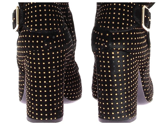 LAURENCE DACADE Stivaletti T.EU 36 Camoscio Nero - vista 9