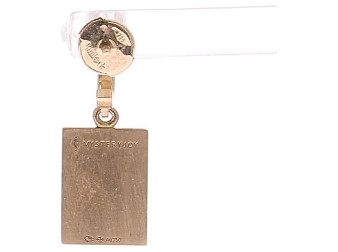 Autre Marque NON SIGNE / UNSIGNED Earrings T.  Yellow gold Golden - view 2