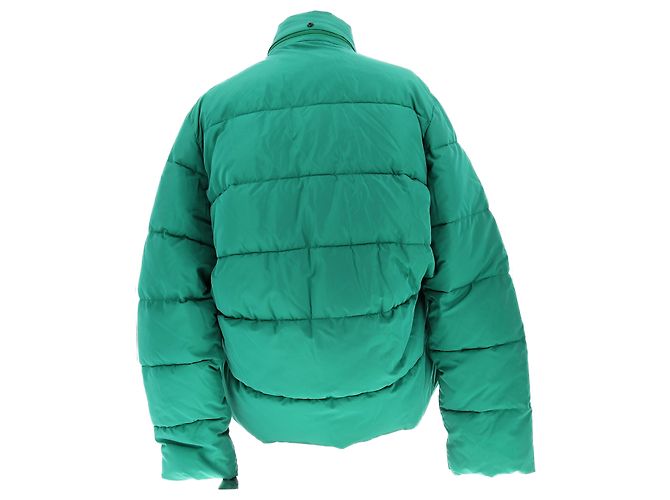 BALENCIAGA Mäntel T.FR 46 Polyester Grün - Ansicht 2