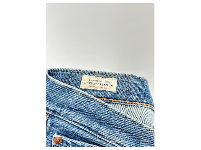 Jeans LEVI'S T.US 34 Cotone Blu - vista 4