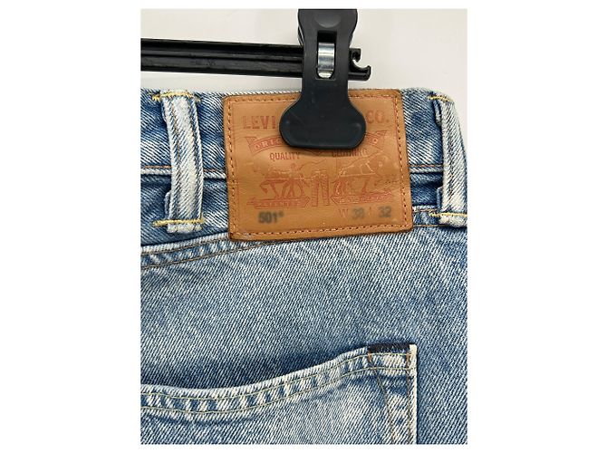 Jeans LEVI'S T.US 38 Cotone Blu - vista 3