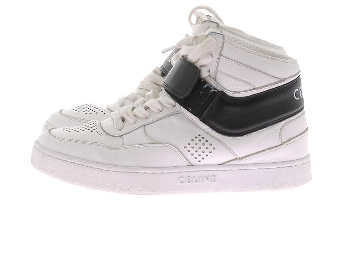 Céline Sneakers CELINE T.EU 36 Pelle Bianco - vista 2