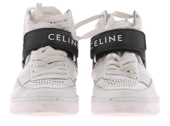 Céline Sneakers CELINE T.EU 36 Pelle Bianco - vista 5