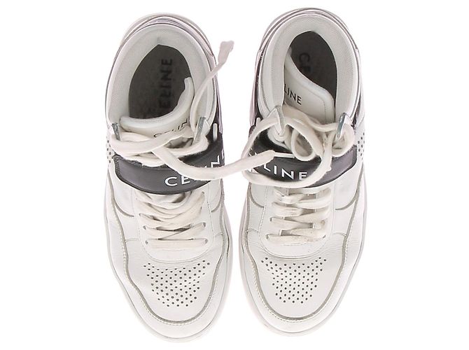 Céline Sneakers CELINE T.EU 36 Pelle Bianco - vista 7