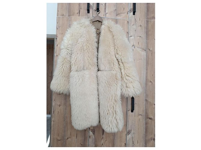 Totême Abrigo de shearling Toteme Blanco - vista 2