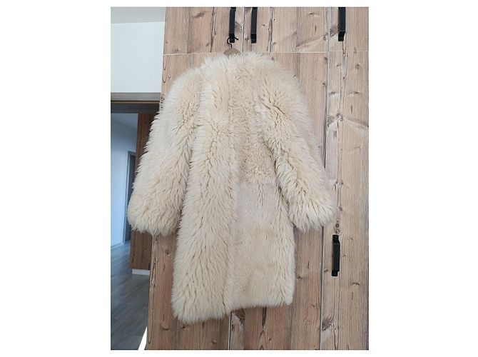 Totême Abrigo de shearling Toteme Blanco - vista 4