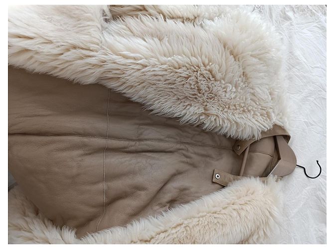 Totême Abrigo de shearling Toteme Blanco - vista 5
