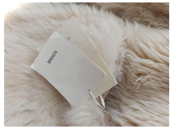 Totême Abrigo de shearling Toteme Blanco - vista 7