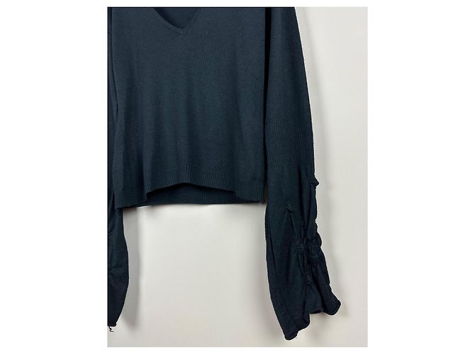 Vintage Wollpullover Versace Jeans Couture Schwarz - Ansicht 9