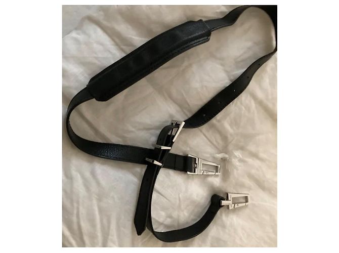 Zadig & Voltaire Black Leather Shoulder Strap - view 2