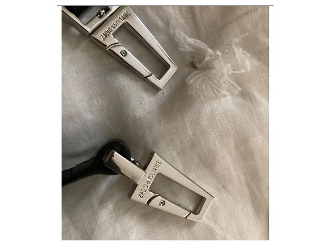 Zadig & Voltaire Black Leather Shoulder Strap - view 3