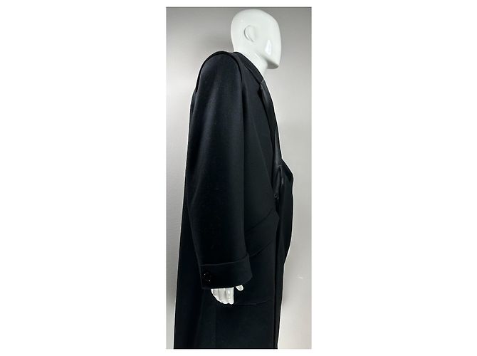 Autre Marque Bianca Saunders Runway Wool Black Coat - view 5