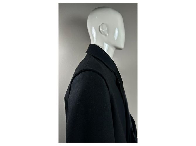 Autre Marque Bianca Saunders Runway Wool Black Coat - view 6