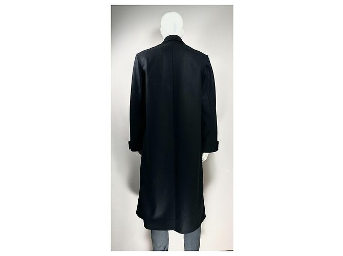 Autre Marque Bianca Saunders Runway Wool Black Coat - view 7