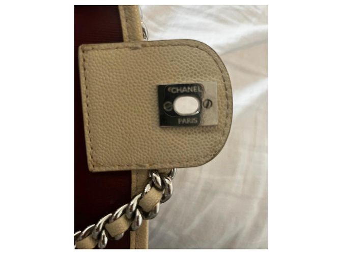Timeless Borsa Chanel in pelle grigio scuro con camelia Grigio antracite - vista 6