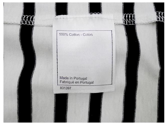 Chanel Top Nero Bianco - vista 7