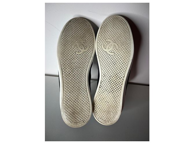 Cesta da Uomo Chanel, Taglia 40 Nero Bianco - vista 11