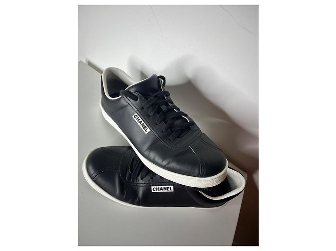 Cesta da Uomo Chanel, Taglia 40 Nero Bianco - vista 14