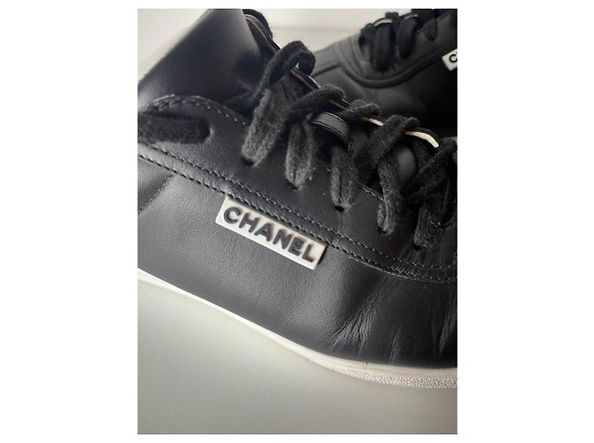 Cesta da Uomo Chanel, Taglia 40 Nero Bianco - vista 16