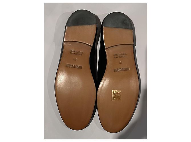 Hermès Scarpe eleganti Hermes, misura 38 Blu scuro - vista 3