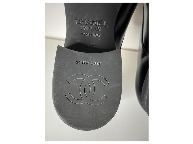Scarpe da Uomo Chanel, modello Richelieu Nero - vista 10
