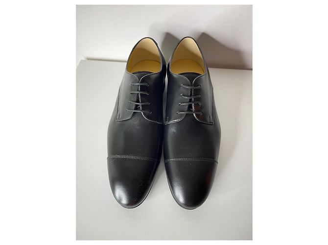 Scarpe da Uomo Chanel, modello Richelieu Nero - vista 2