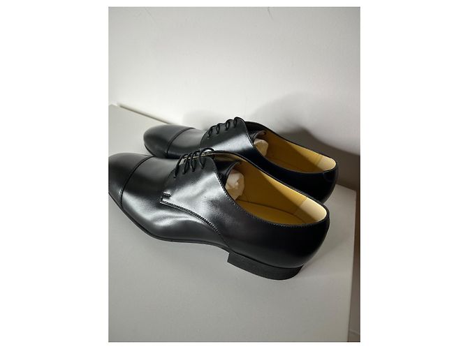 Scarpe da Uomo Chanel, modello Richelieu Nero - vista 7
