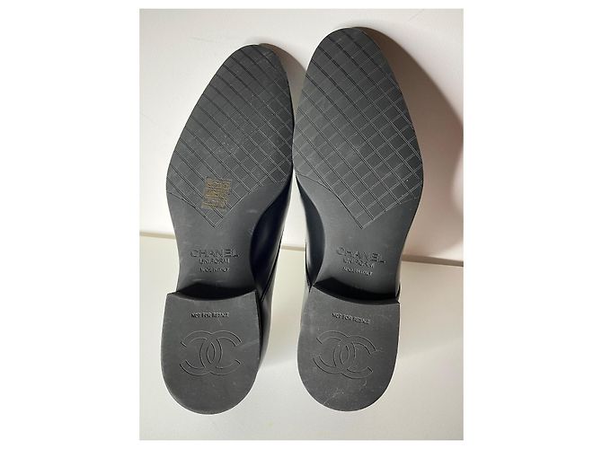 Scarpe da Uomo Chanel, modello Richelieu Nero - vista 9