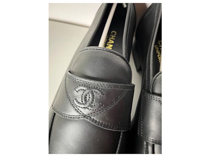 Mocassini da Uomo Chanel, taglia 41, NUOVO Nero - vista 2