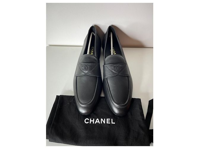 Mocassini da Uomo Chanel, taglia 41, NUOVO Nero - vista 3