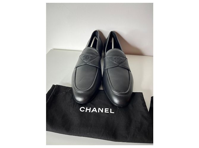 Mocassini da Uomo Chanel, taglia 41, NUOVO Nero - vista 4