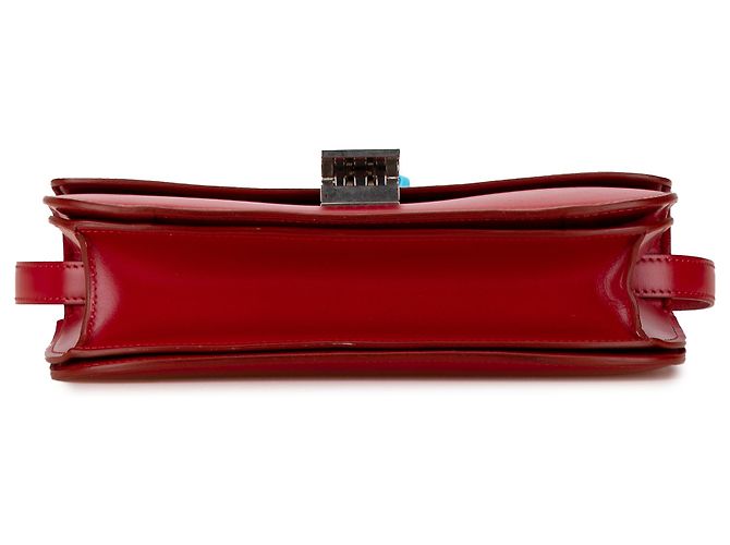 Classic Box Céline Celine Rosso Medio Pelle di Vitello Scatola Classica - vista 3