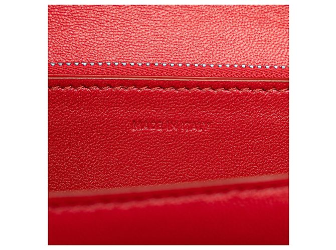 Classic Box Céline Celine Rosso Medio Pelle di Vitello Scatola Classica - vista 6