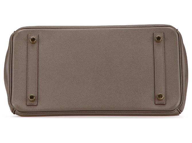 Hermès Birkin Retourne 30 in Epsom Marrone - vista 3