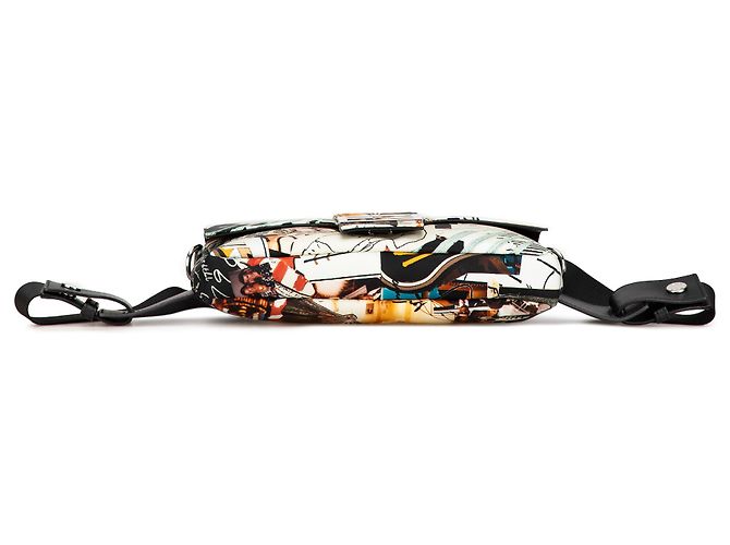 Baguette Fendi Weiß Nylon Karl Kollage Umhängetasche - Ansicht 3