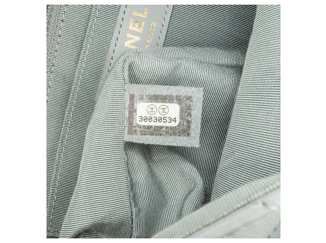 Grau gesteppter Kalbsleder Bolero von Chanel Braun - Ansicht 6