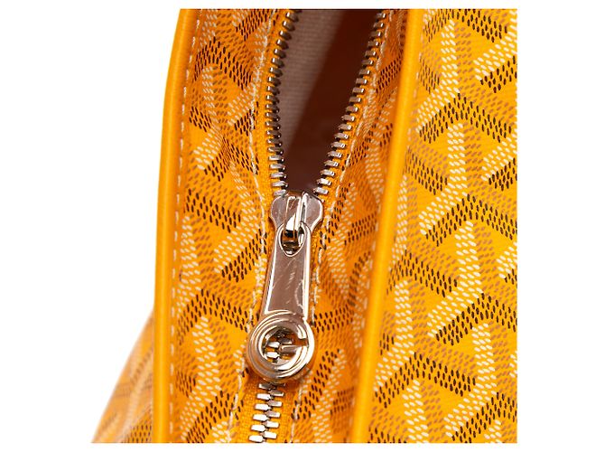 Goyard Hobo Boheme Goyardine Giallo - vista 7