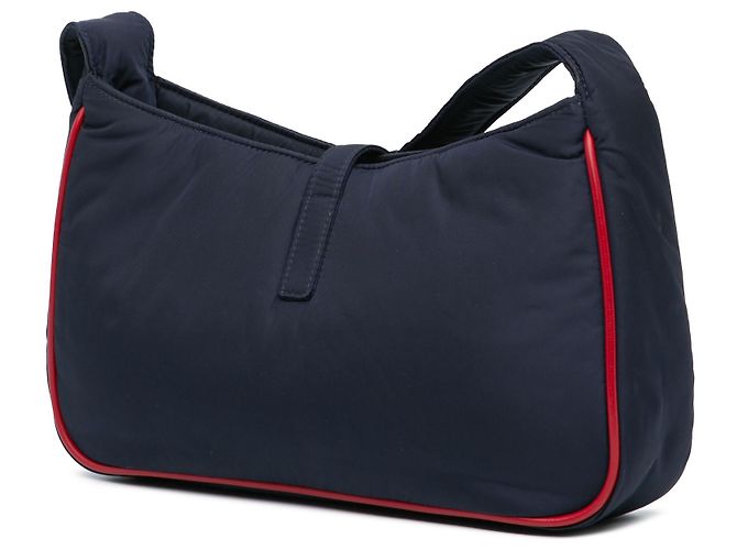 Saint Laurent Blu Nylon Le 5 a 7 Blu navy - vista 2