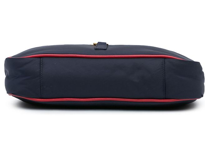 Saint Laurent Blu Nylon Le 5 a 7 Blu navy - vista 3