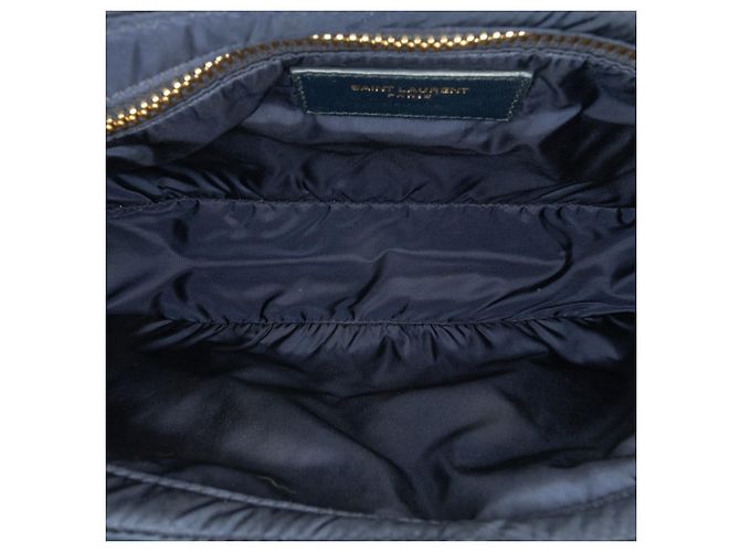 Saint Laurent Blu Nylon Le 5 a 7 Blu navy - vista 4
