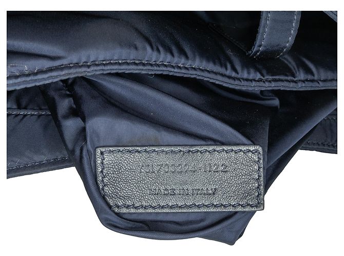 Saint Laurent Blu Nylon Le 5 a 7 Blu navy - vista 5