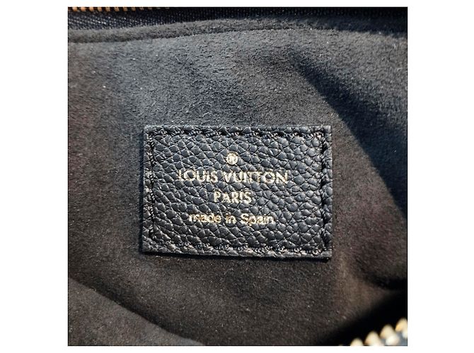 Pochette Félicie Louis Vuitton Pochette Felicie in schwarzem Bicolor Monogram Empreinte - Ansicht 6