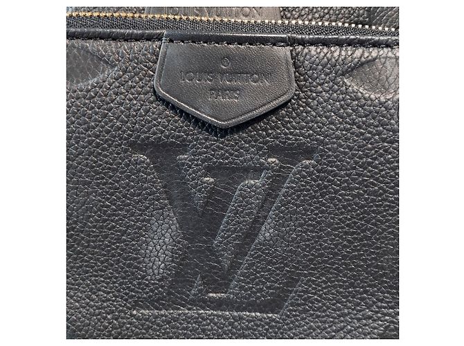 Pochette Félicie Louis Vuitton Pochette Felicie in schwarzem Bicolor Monogram Empreinte - Ansicht 7