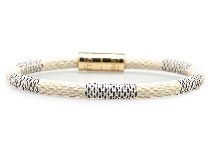 Twist Bracciale Keep it Damier Azur Bianco Louis Vuitton - vista 3