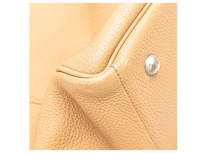 Borsa Cabas Victoria II Clemence 35 Hermès marrone Caramello - vista 6