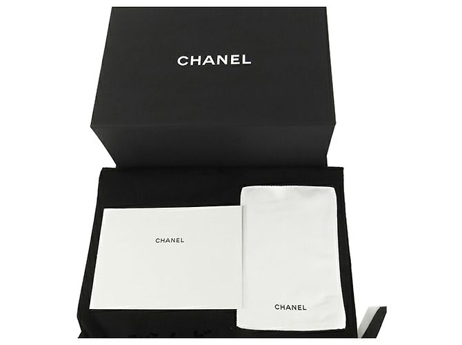 Chanel Viola CC Tweed Trapuntato con Manico Porpora - vista 10