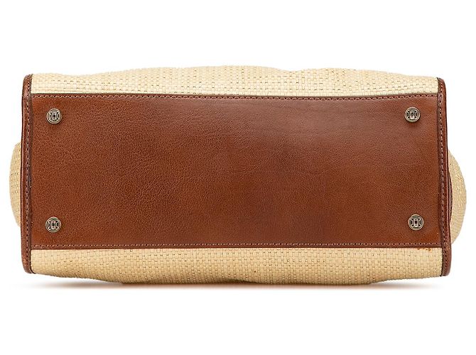 Céline Bolso de paja beige Celine - vista 3