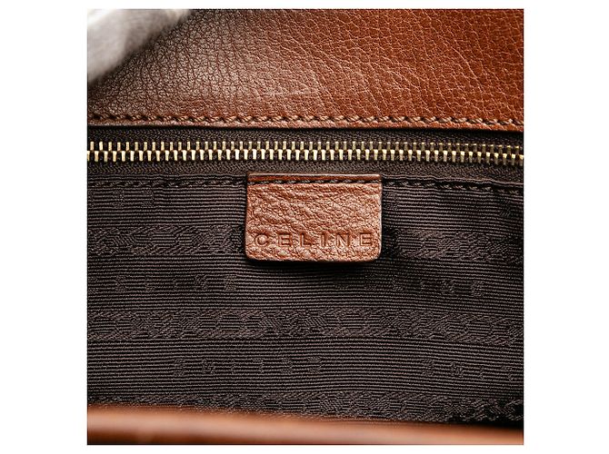 Céline Bolso de paja beige Celine - vista 5