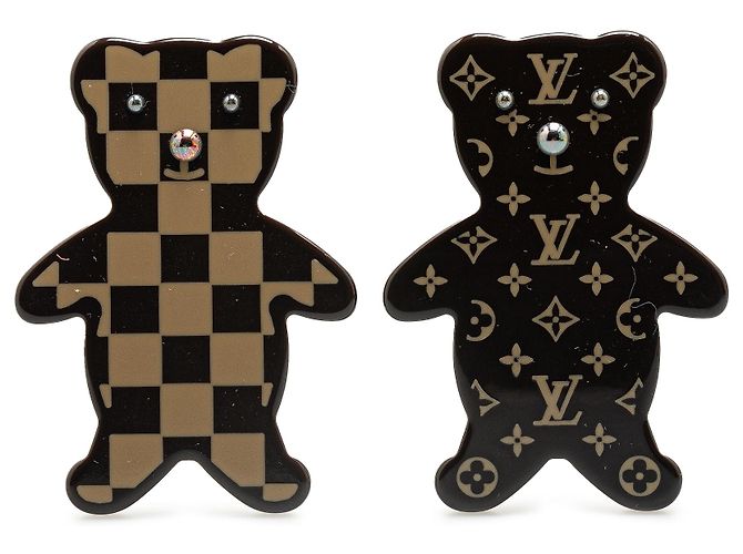 Set di spilla orsetto Teddy Bear Monogram Nero Louis Vuitton - vista 5