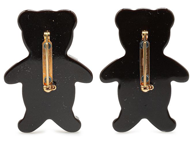Set di spilla orsetto Teddy Bear Monogram Nero Louis Vuitton - vista 6